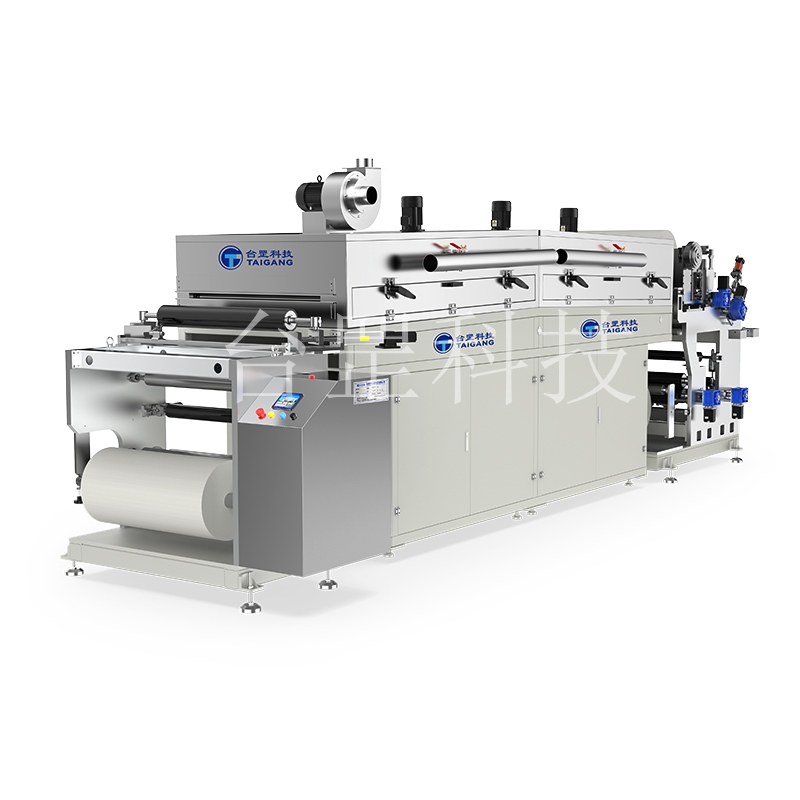 PE保護膜塗布機離型紙離（lí）型膜無紡布網紋微凹組合塗布