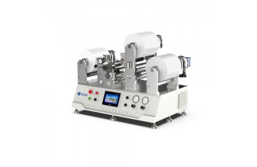 卷對卷小型熱熔膠塗布機膠帶膏藥不幹膠電池覆膜機