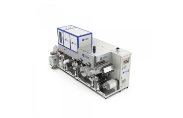 台罡新材料高分子（zǐ）開放式多功能微凹噴塗水洗複合塗布機