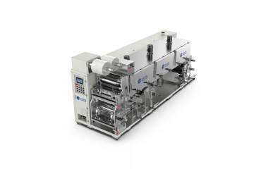 台罡小（xiǎo）微凹狹縫剝離塗布複合機 PET薄膜鋁箔石墨電池漿（jiāng）料塗（tú）布機